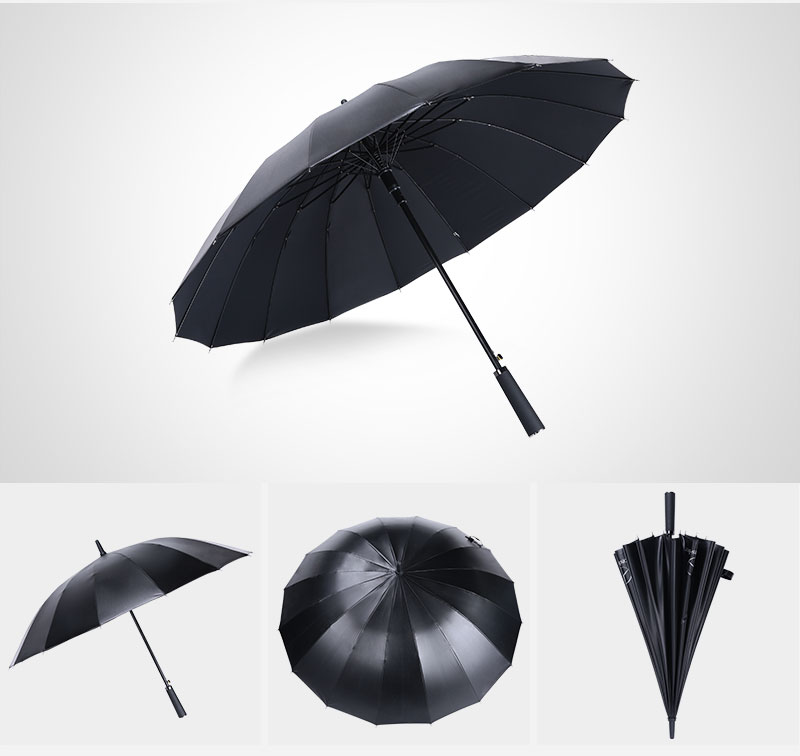 「黑膠傘」16骨黑膠雨傘定制印刷logo商務(wù)禮品傘印廣告 (5).jpg